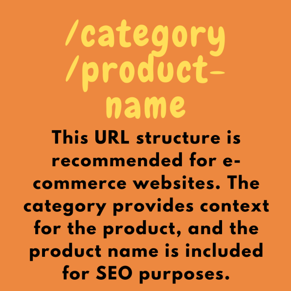 /category/product-name - Ideal for e-commerce websites
